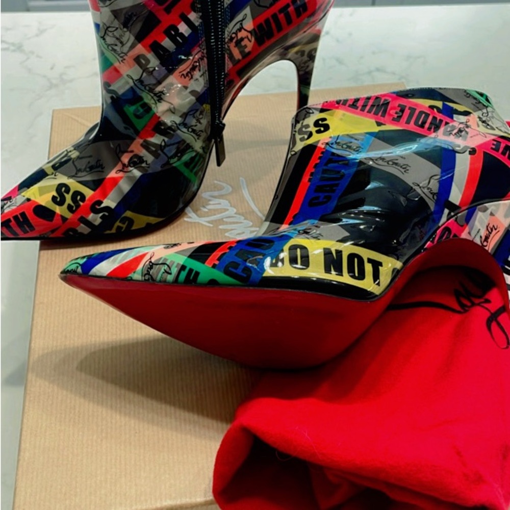 Colorful Graphic Women's Boots